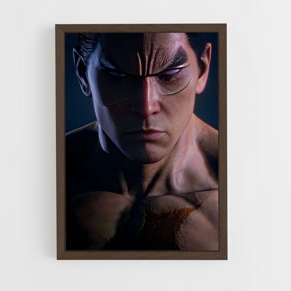 Poster Kazuya, le Titan – affiche Tekken (vue 5)